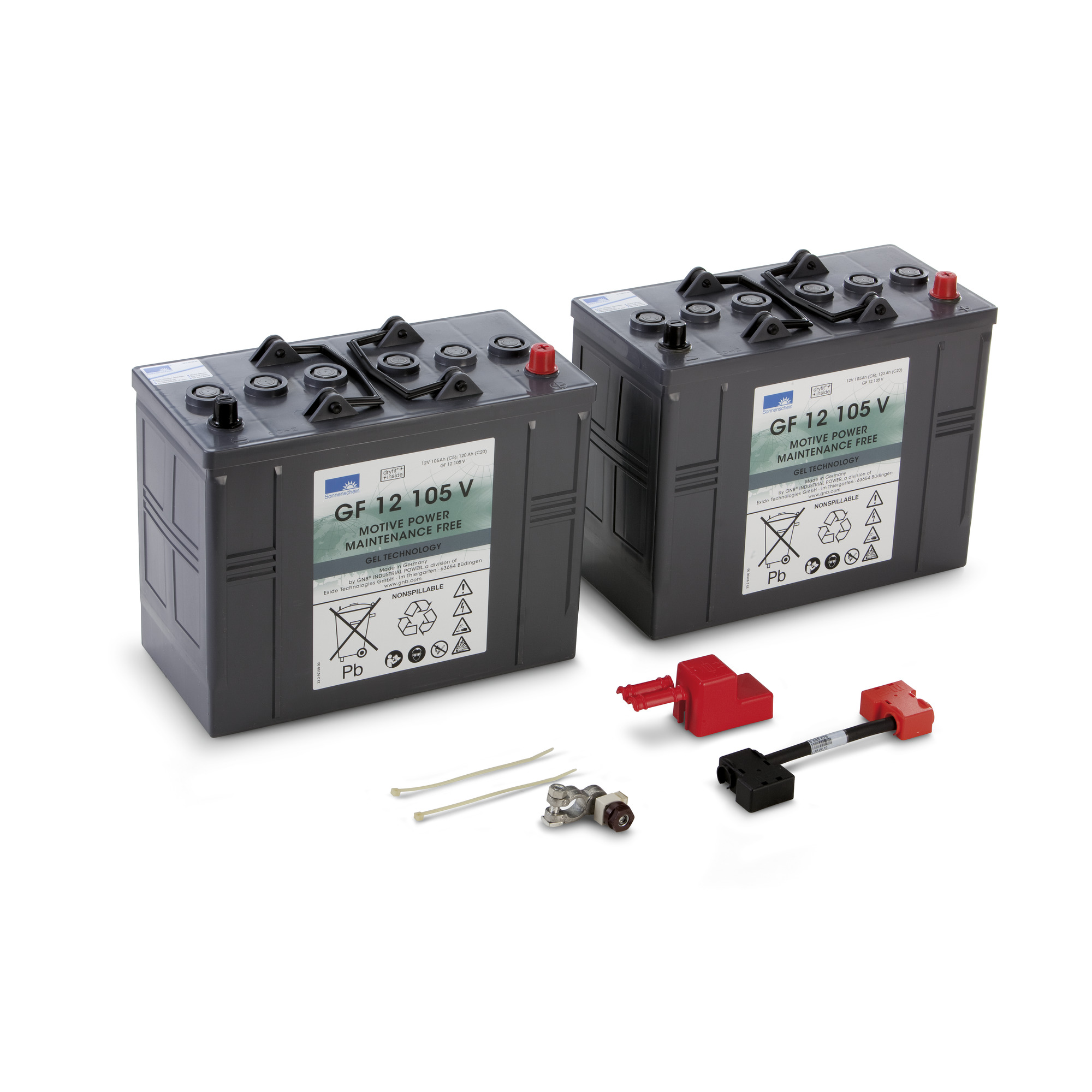 Kärcher Conjunto de baterias, 24 V, 105 Ah, Livre de manutenção