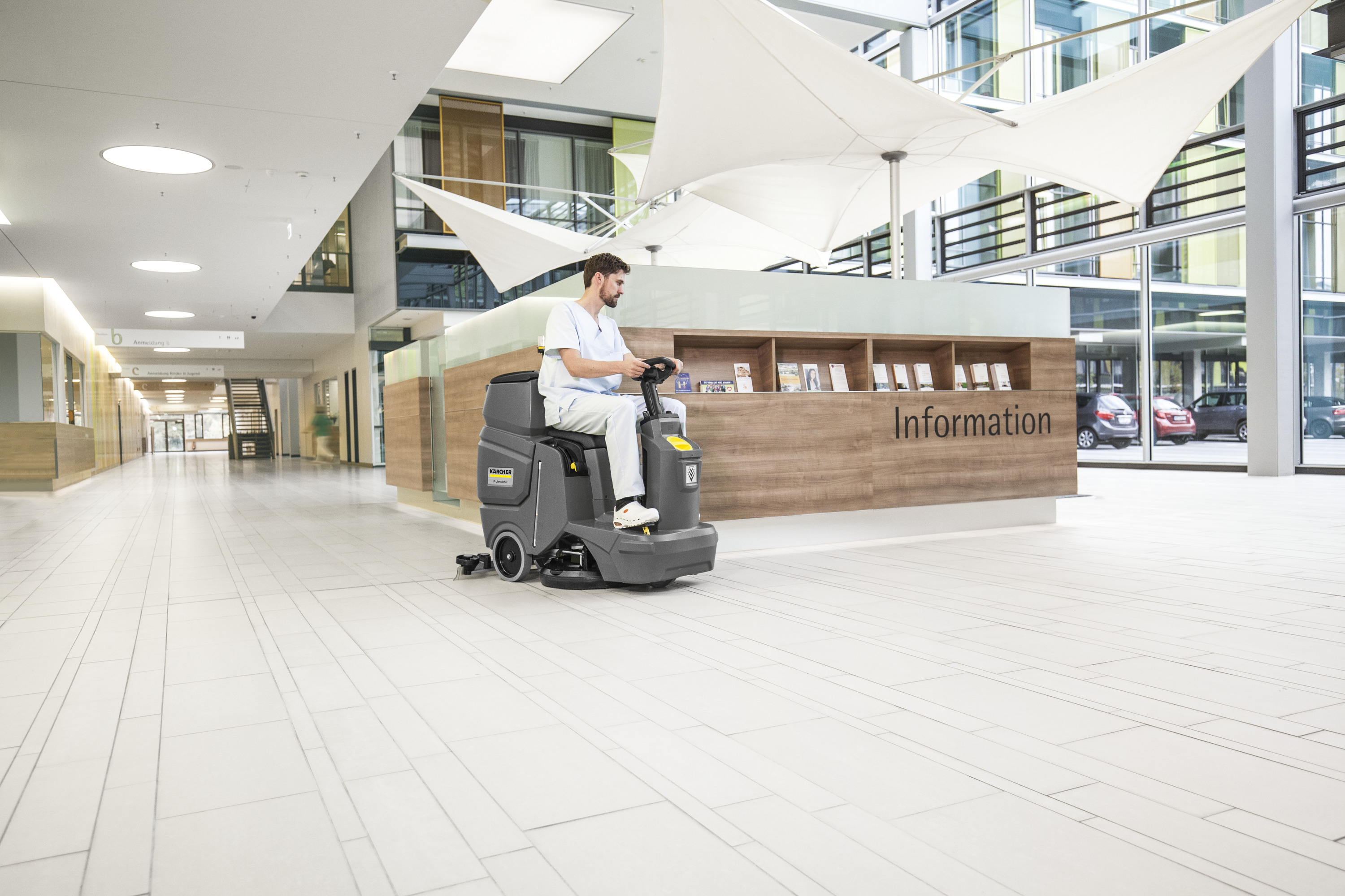 Kärcher Lavadora e Secadora de Piso BD 50/70 R