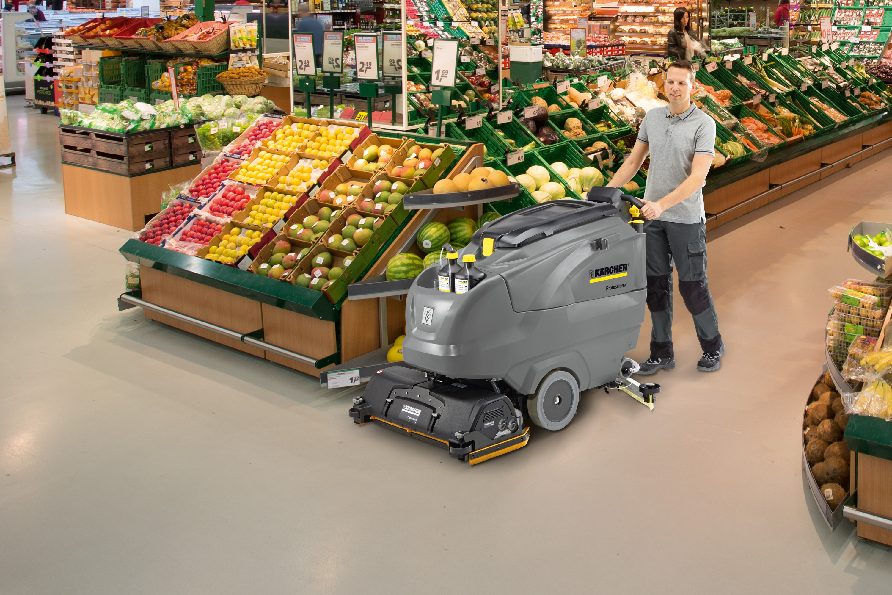 Kärcher Lavadora e Secadora de Piso B 120 W - B 90