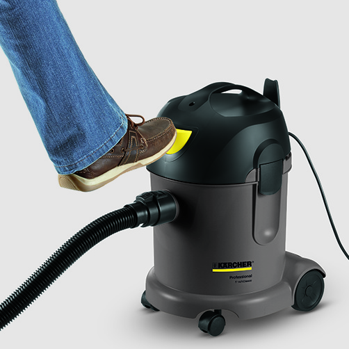 Aspirador de Pó T 14/1 (127V): Interruptor de pé conveniente