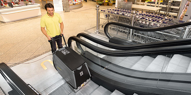 Kärcher Limpeza de Esteiras e Escadas Rolantes
