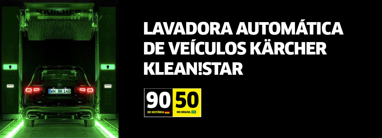 Lavadora Automática de Veículos CW Kärcher Lavadora Automática de Veículos CW Kärcher