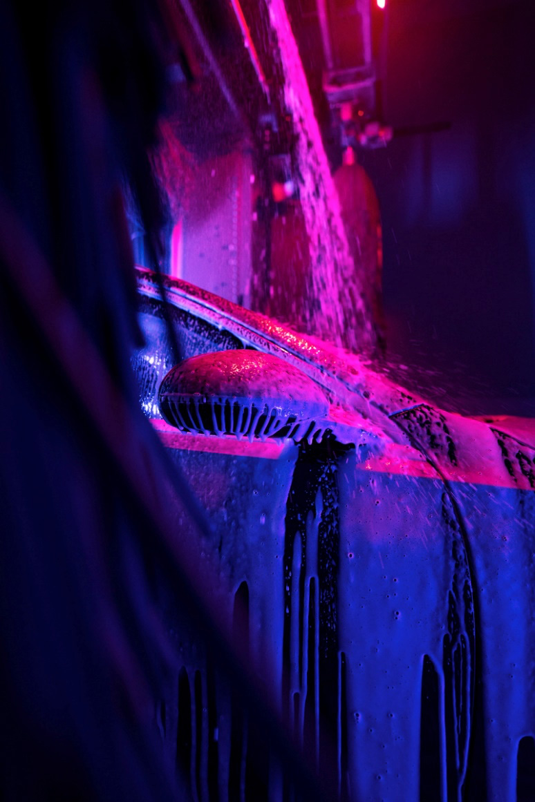 Etapas de Limpeza Cortina de Espuma